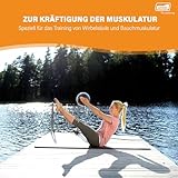 SISSEL Pilates Soft Ball | Gymnastikball & Pilates Ball für Training & Entspannung | Softball für Bauch, Rücken & Core | 22 cm | Belastbar bis 155 kg | Sport Bälle | Gummiball | Physiotherapie Zubehör