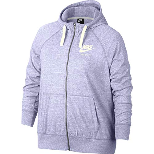 Nike Plus Size Sportswear Gym Vintage Hoodie Lavendar Mist 1X