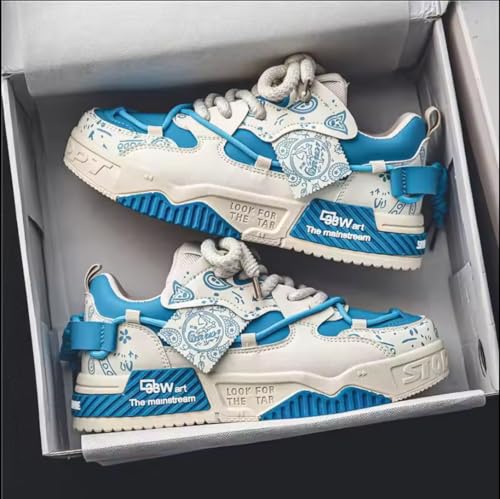 Men's Trendy Stylish Sneakers - Comfortable and Durable for Street Style and Skateboarding - Fashion Trendy Design2