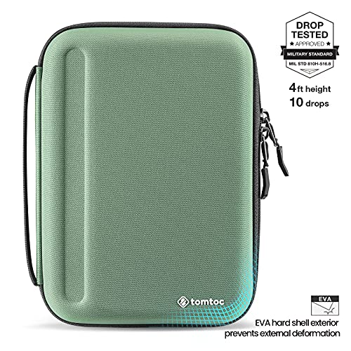 tomtoc Portfolio Case for 2025 11 Inch iPad Pro M5/M4 & iPad Air M2 2024, iPad (A16), Carrying Storage Sleeve Bag with Accessories Compartment - Image 5
