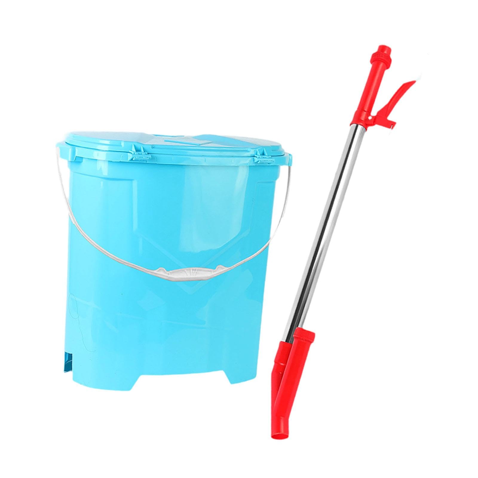 ARTISOUL® Back Carrying Manual Fertilizer Spreader Labor Saving Versatile 25L Capacity Sky Blue | Yard Garden & Outdoor Living | Gardening Supplies | Plant Care Soil & Accessories-image-21
