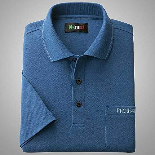 カジュアル ７分袖 ポロシャツ ５色組