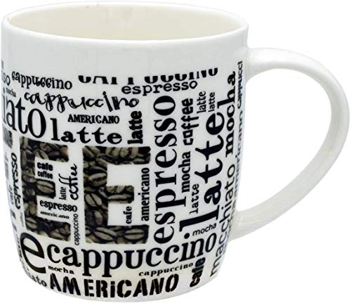 Rockin Coffee Mug Set Of 4 Coffee Mugs Beautiful Vintage Ceramic Cups With Distinctive Assorted Café Diner Phrases, In Exclusive Boxed Gift Sets Best Gift Set Home Decoration, Gift Box Cup Set #TOP6