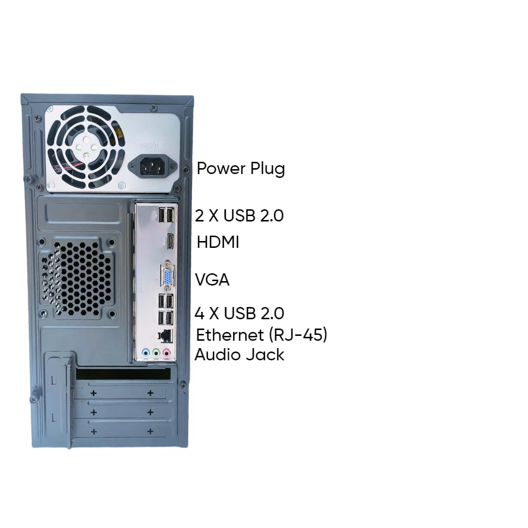 METHEI Desktop Core i3-6100 6th Gen (Core i3 CPU 6100 3.70GHz