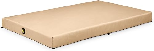 K9 Ballistics Tough Ripstop Cama Ortopédica para Jaula - Almohadilla Gruesa y Duradera XXL para Perrera con Funda Lavable para Perros XX Large, 53 x
