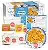 BāKIT Box Linzer Cookies and Hexagon Honeycomb Sugar Cookie Decorating Kit - Fun Baking Kit to Make Valentines Cookies - Homeschool Curriculum Geometry Kids Activities Baking Kit - STEM Birthday Gifts #4