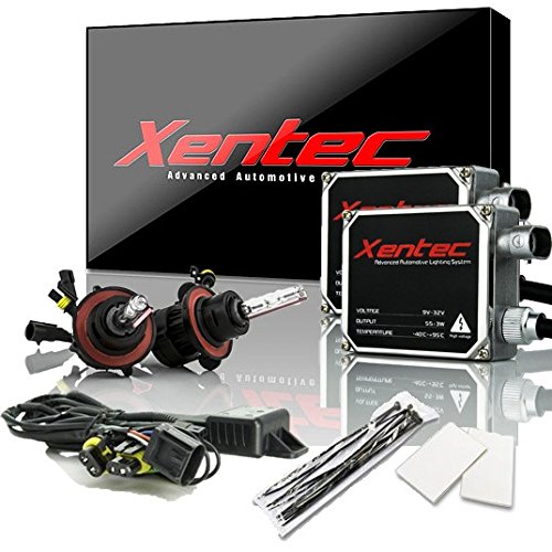 Xentec 55W Standard Size Ballasts x 2 bundle with 2 x Xenon Bulb H13/9008 Flex Bixenon Hi/Lo 5000K (OEM White) offroad
