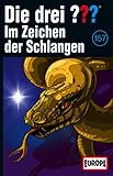  Die Drei Fragezeichen 3 ??? Hörspiel MC 157 Im Zeichen der Schlange schwarz [Musikkassette]