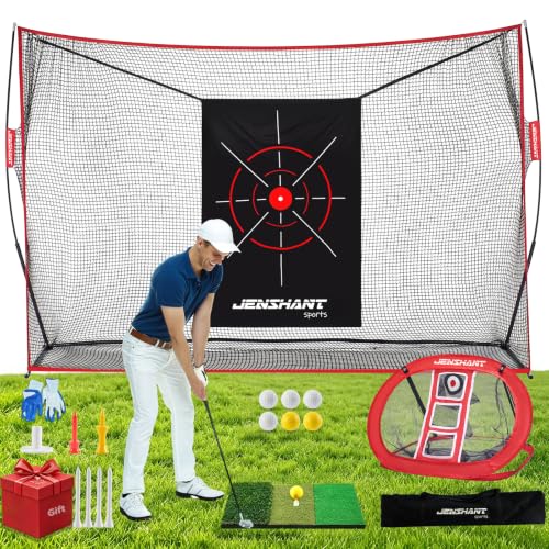 Golf Hitting Net System Practice Training Aid for Indoor and Outdoor Use