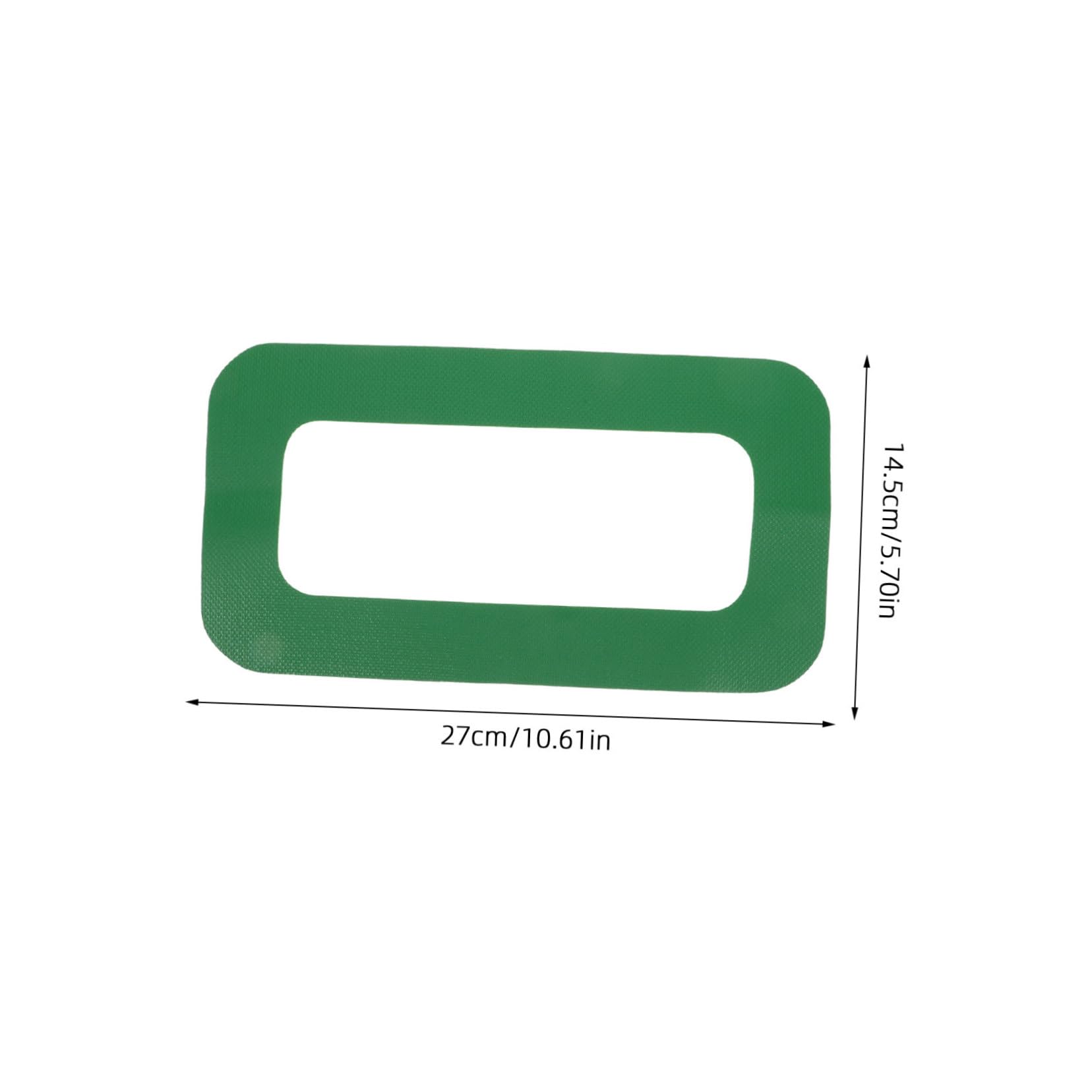 Toddmomy Adhesive Fin Base Sticker for Paddleboard Kayak Easy to Install Protective Edge Wrap Design for Surfing Water Sports Fin Decal