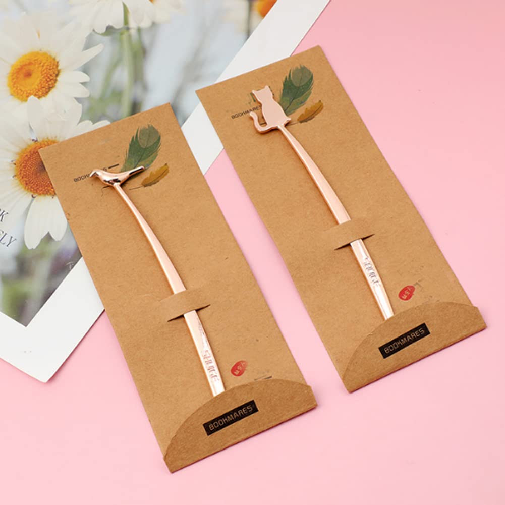 Marcapáginas De Metal, 3 Marcadores De Libros Florales Lindo | Meses