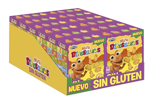 Galletas Mini Dinosaurus Sin Gluten 160gr Pack De 12 . Total 1,92kg - Dinosaurus Galletas Mini Dinosaurus Sin Gluten 160gr Pack De 12 . Total 1,92kg - Dinosaurus
