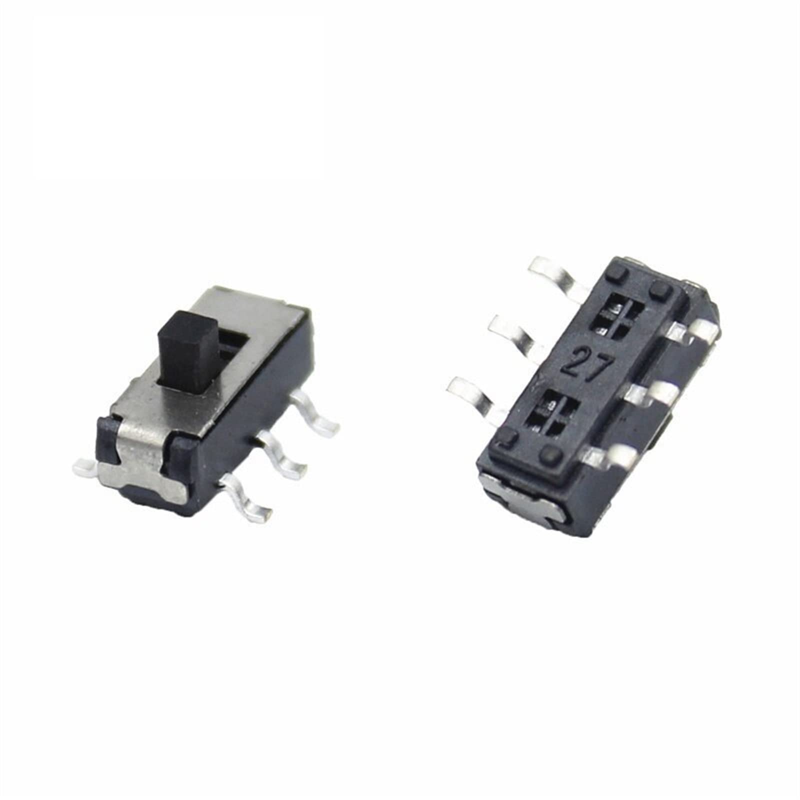 1000 Stücke MSS22D18 Mini Miniatur SMD SMT Schiebeschalter 2P2T 6Pin Griff Höhe 2mm for DVD Schalter