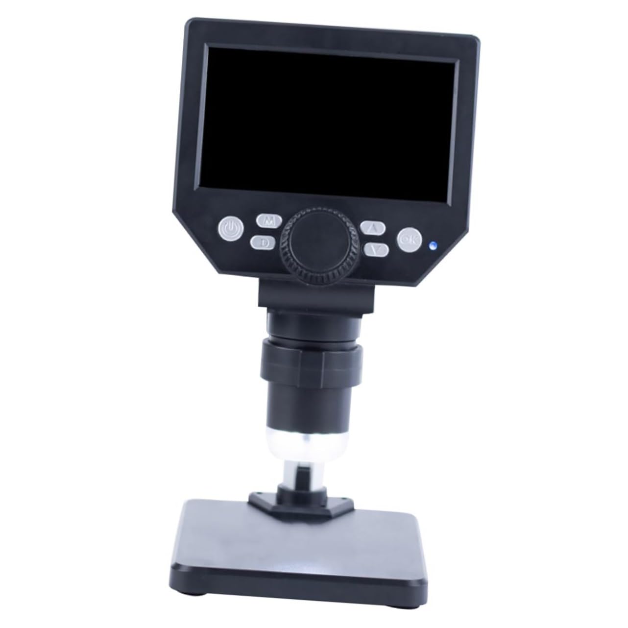 UKCOCO 1pieza Microscopio Digital Pantalla LCD De Aumento Iluminación Led Batería De para Inspección y Observación De Objetos Detalle