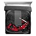 Jay Franco Marvel Deadpool Twist Full/Queen Comforter - Super Soft Bedding - Fade Resistant Polyester Microfiber Fill (Official Marvel Product)