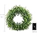 GTIDEA Eucalyptus Wreath 16-17 inches Front Door Wreath Spring Greenery Wreath Artificial Eucalyptus Leaves Wreath for Home Wall Wedding Christmas Decor