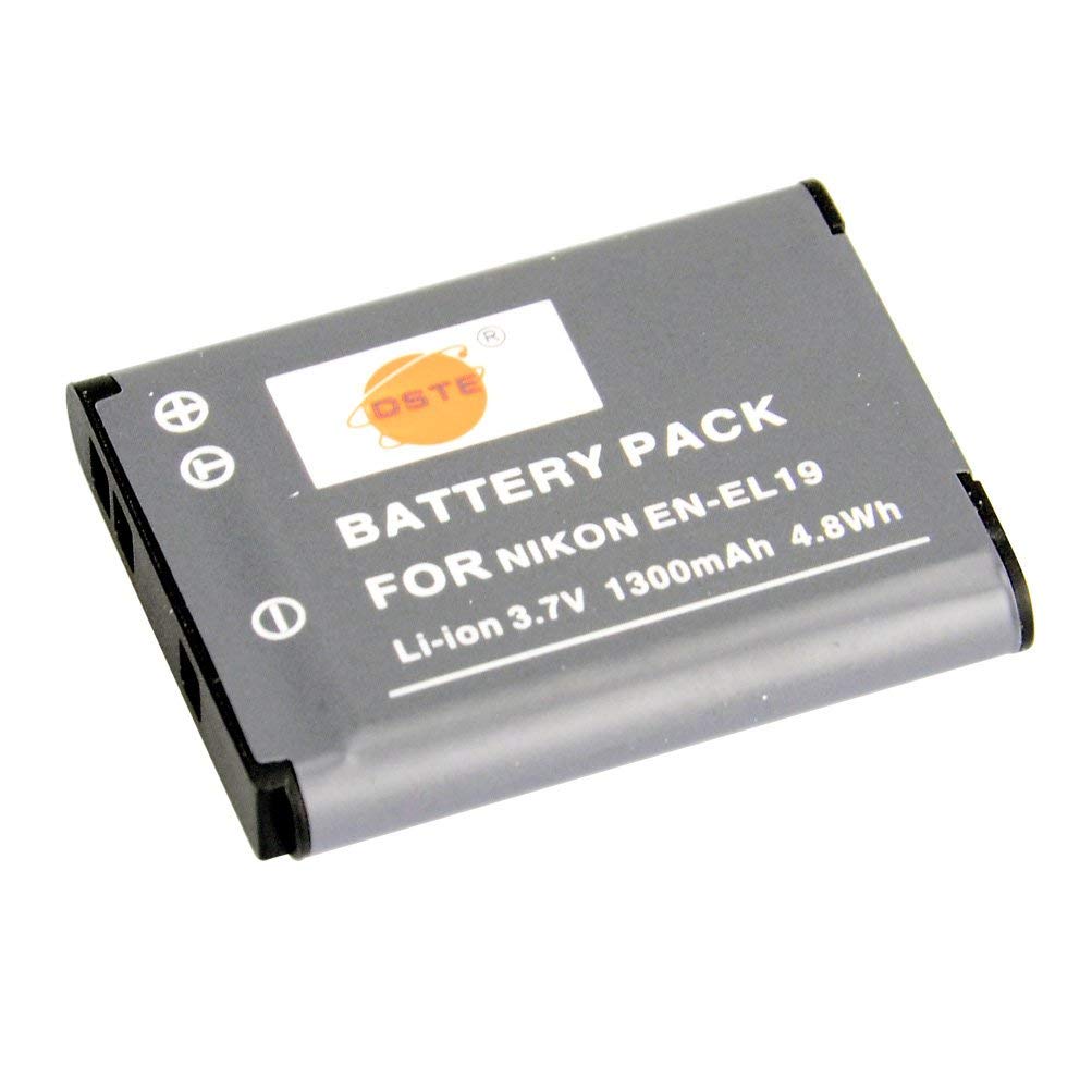 Batteria EN-EL19 + Caricabatteria Per Nikon Coolpix S100, S2600, S2700, S3300, S3400, S6500 E Altri - Foto 9