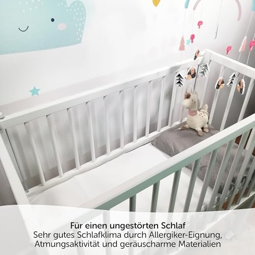 MAKIAN wasserdichte Betteinlage - Matratzenauflage 40x90 cm - Molton Matratzenschoner aus Baumwolle - Oeko-TEX® Standard 100 geprüft, wasserdicht & hygienisch - Kochfest & trocknergeeignet