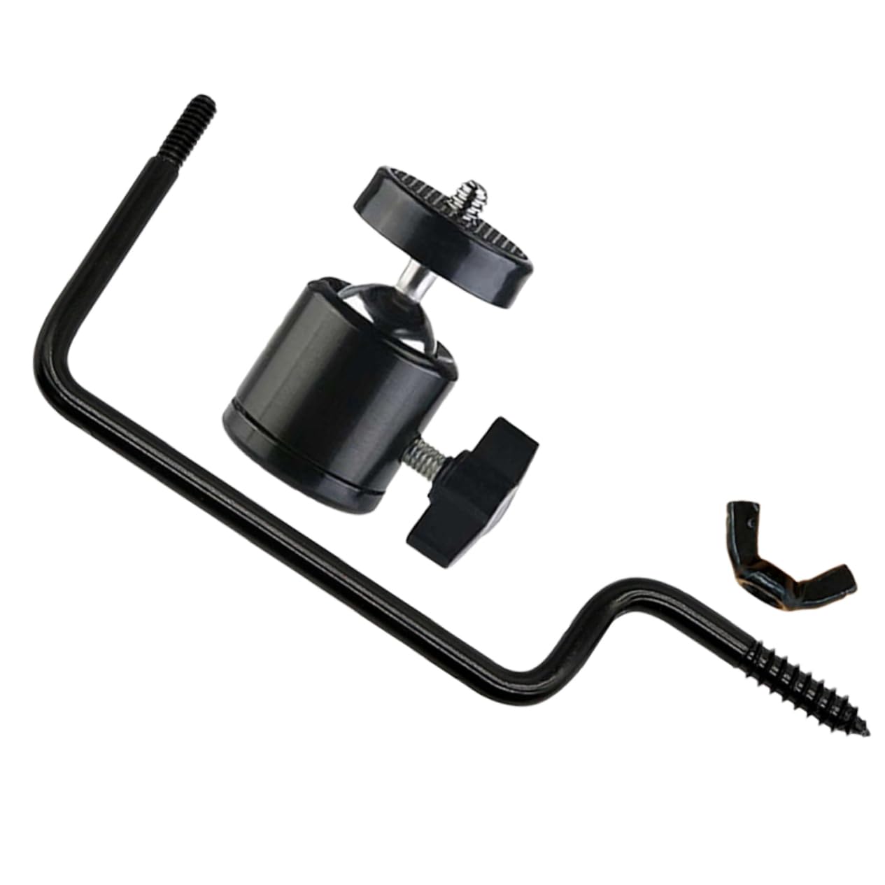 OSOLADY 360° Action Camera Mount Trail Camera Hanger Heavy Duty Metal Hook for Secure Outdoor Shooting