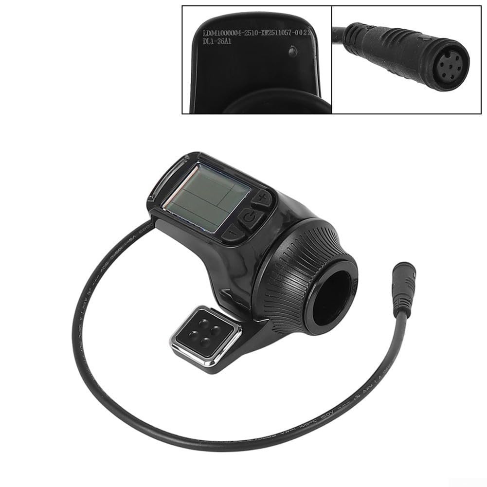 Accélérateur pour trottinette électrique Inokim Light 2 avec écran LCD et accélérateur (noir)