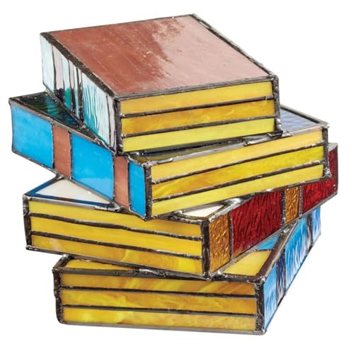 Tofficu Lámpara de escritorio retro lámpara de mesa grande lámparas apilado cabecera lámpara de mesa lámpara de descanso de libros lámpara de libro retro Luz para leer plastico pvc