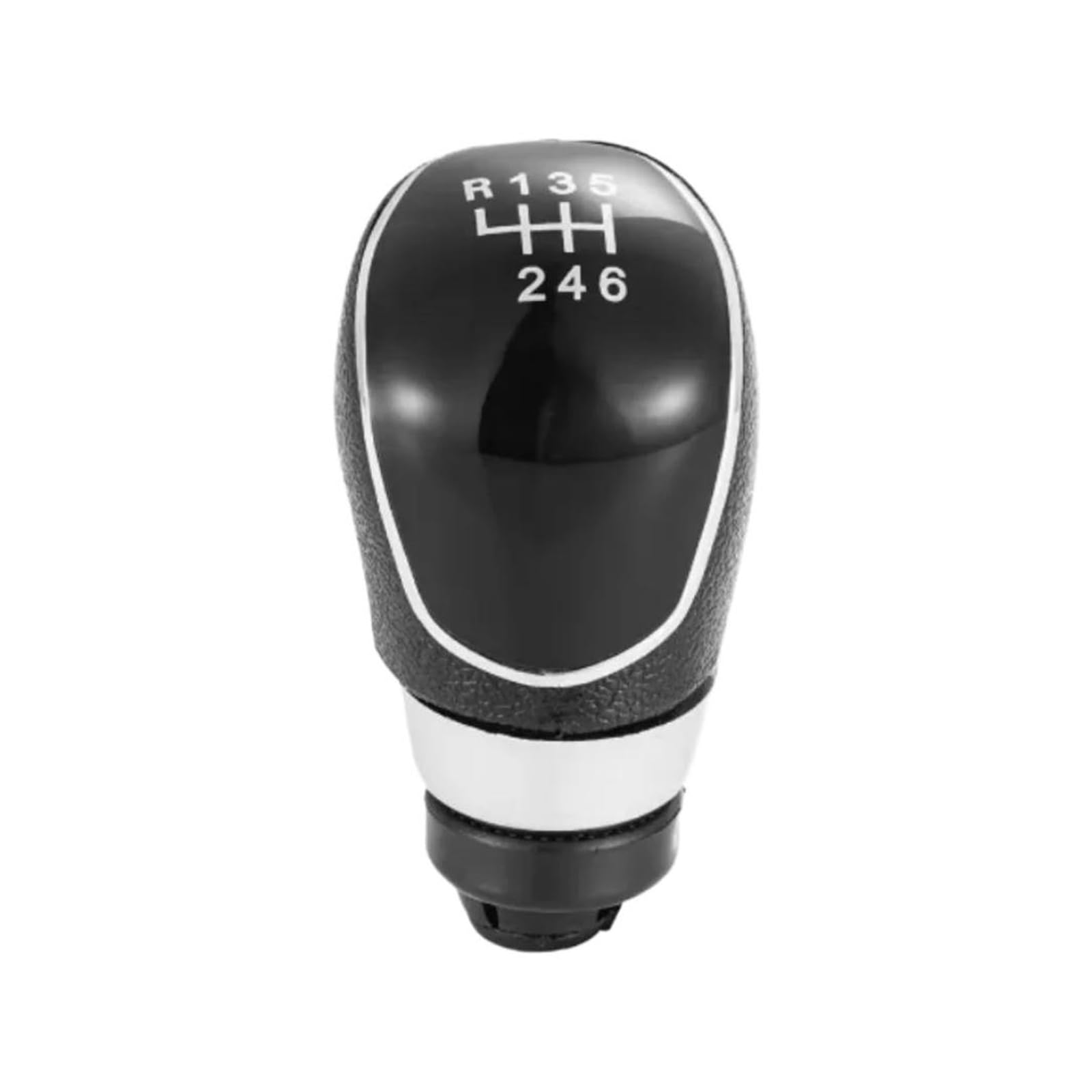 Glblpexelr Black Lid 6-Speed For Focus For Mondeo Sporty Gear Stick Knob Abs