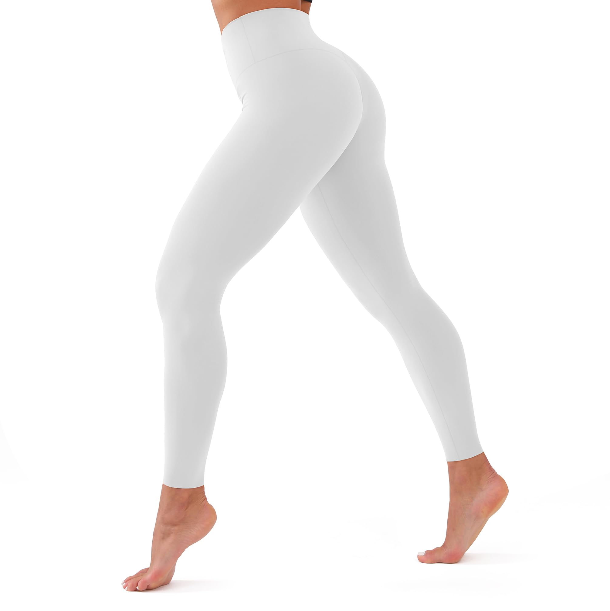 CHARMKINGHigh Waisted Leggings for Women Soft Tummy Control Pants Non See Through Workout Yoga Pants for Running Plus Size