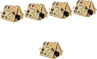 ibasenice 5 Peças Calendário De Mesa Brinquedos De Brinquedo Para Bebês Brinquedos Para Bebês Para Crianças Livro De Pano Enrugado Livros Espelho De Chão Bebê Livro Macio Educação