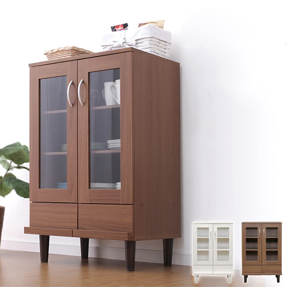 Amazon｜カップボード 食器棚 幅60 キッチンボード キッチン 収納