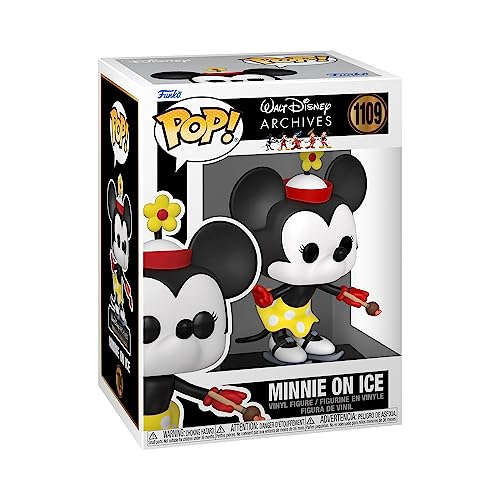 Funko Pop! Disney: Minnie Mouse - Minnie On Ice - (1935) - Figura de Vinilo Coleccionable - Idea de Regalo- Mercancia Oficial - Juguetes para Niños y Adultos - TV Fans - Muñeco para Coleccionistas