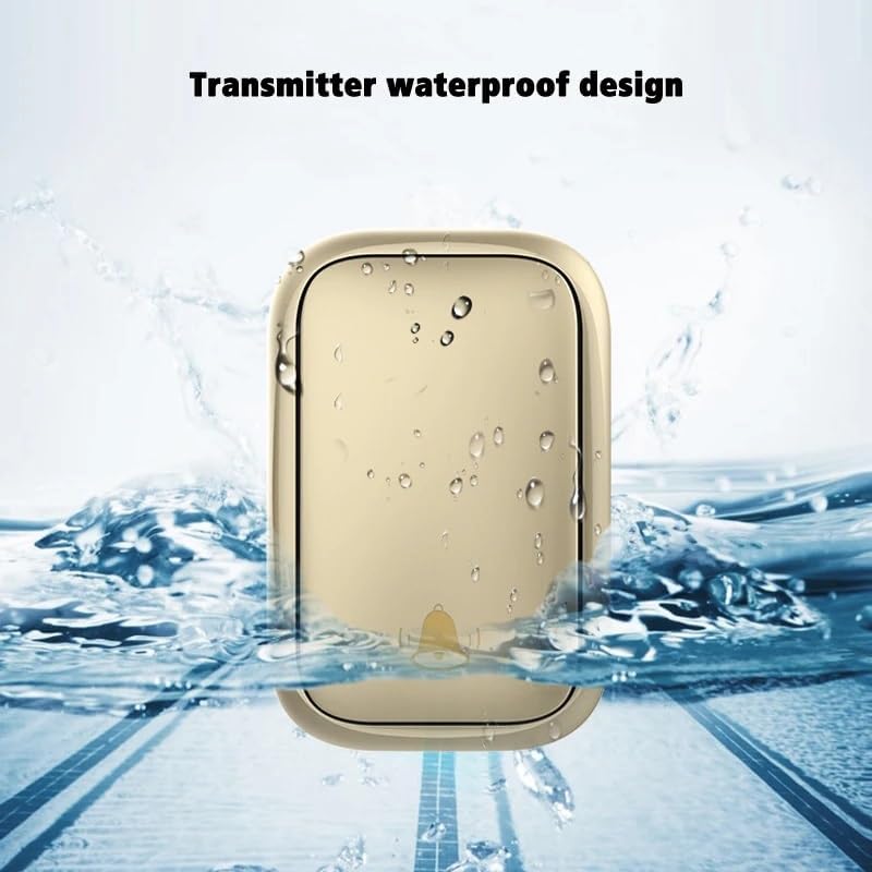 ホームドアベル 2 ボタン レシーバーセルフパワー防水バッテリーなしボタン米国 EU 英国プラグワイヤレスドアベル