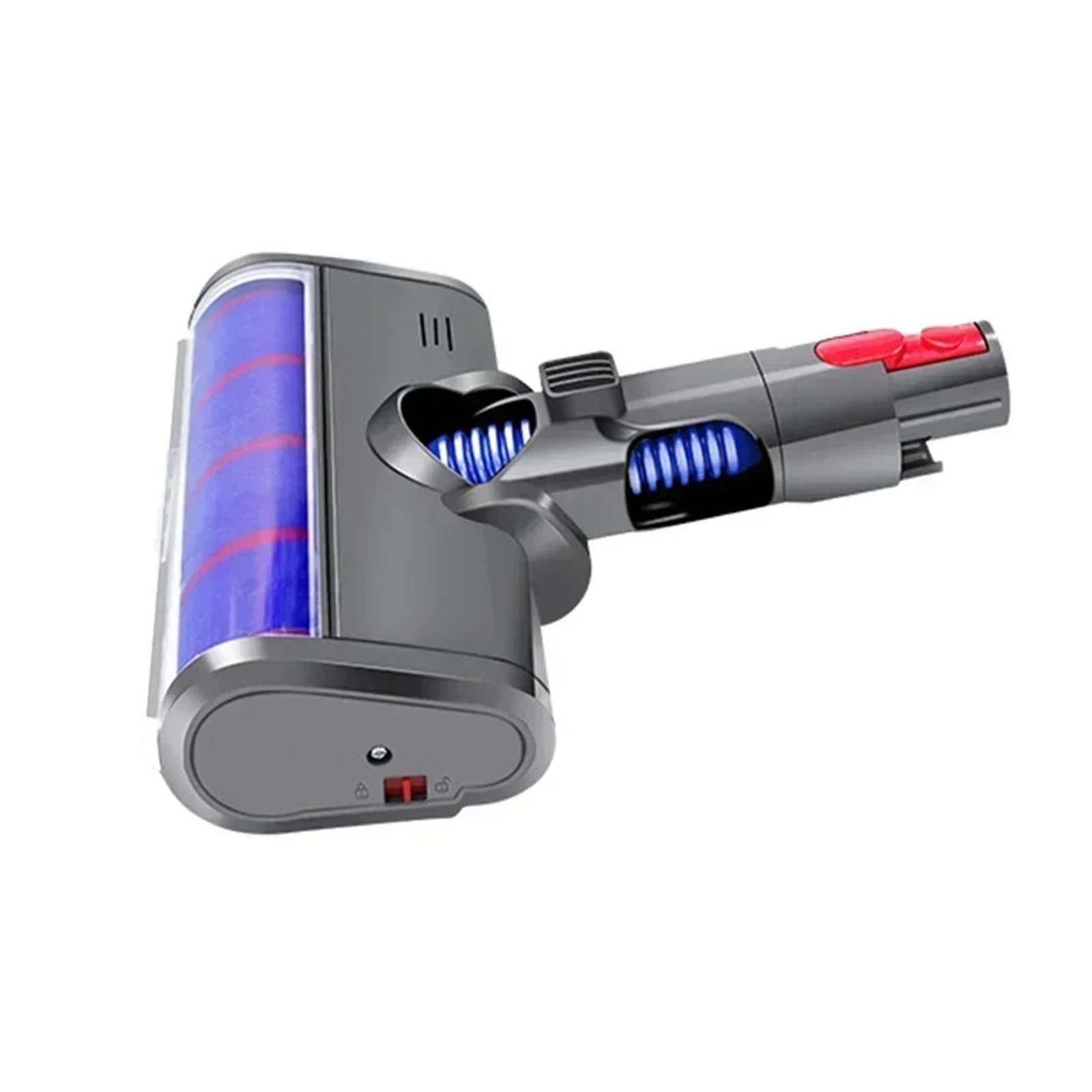 Pieza de aspiradora con cabezal de cepillo de rodillo barredor suave, Compatible con Dyson V10 V11 V7 V8 V15