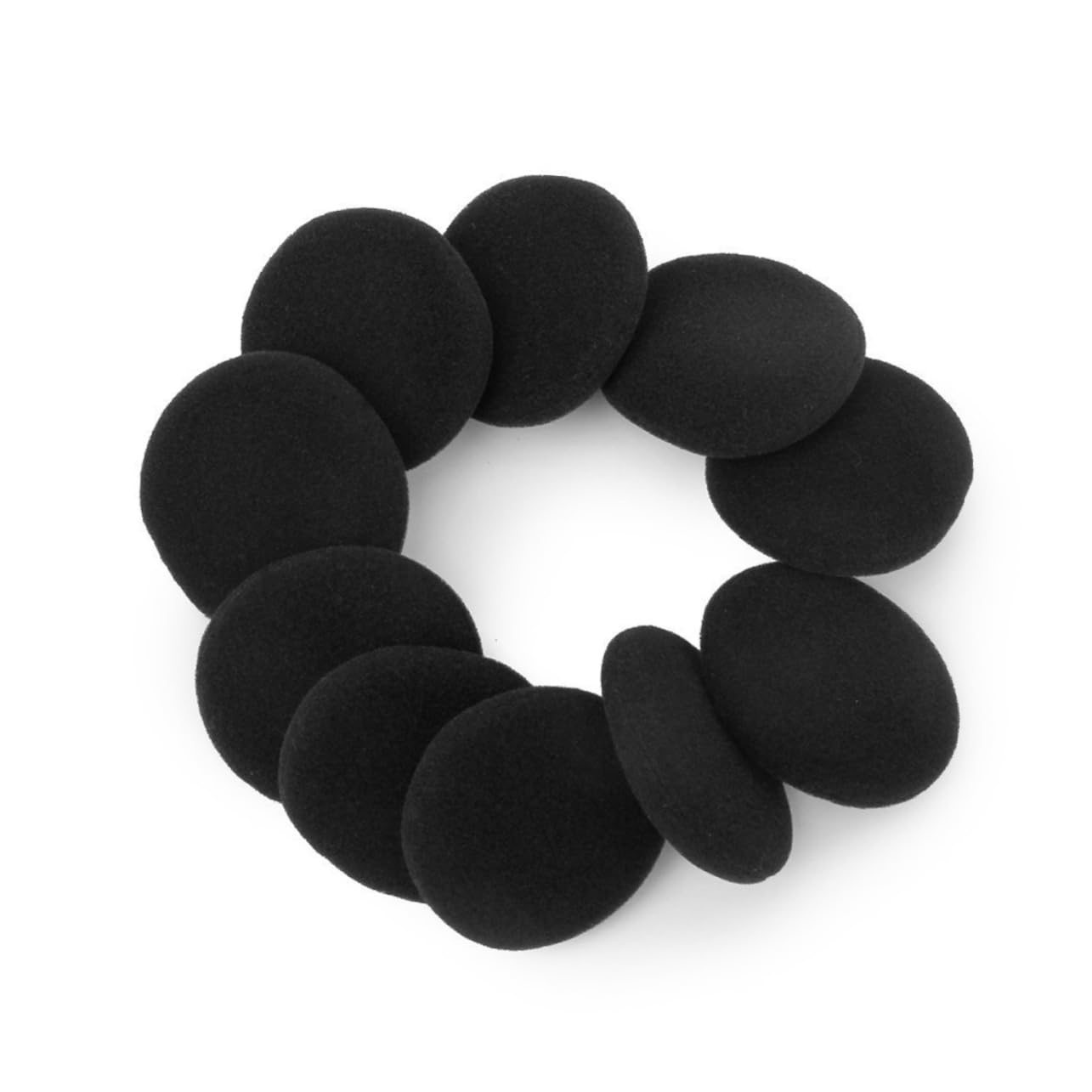 Gatuida 10pcs Earphone Covers Foam: 40mm Ear Earbuds Headset Sponge Covers Earphone Ear Pads Covers Earpads Ear Cushions Foam Replacement - Image 3