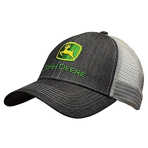 John Deere Men s Baseball, Charcoal, One Size
