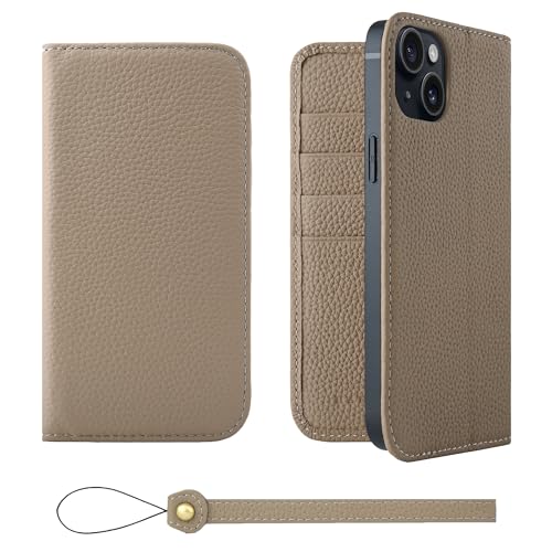 HANATORA for iPhone 15Plus �P�[�X �蒠�^ �{�v �X�}�z�P�[�X �X�}�z �X�^���h �X�g���b�v �t�� �V�������N�J�[�t���U�[ �x���g�Ȃ� �}�O�l�b�g�Ȃ� �O���[�W�� H0XA-15Plus-Grege �M�t�g �a���� ���� �j�� ��