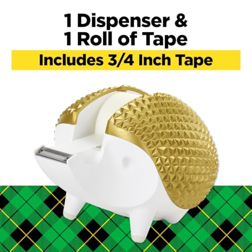 Scotch Hedgehog Desktop Tape Dispenser, Includes 8.9m Roll of Scotch Magic Tape image 7