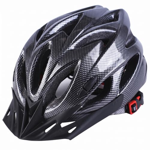 Casco de bicicleta con protección de cabeza y hebilla regulable para adultos