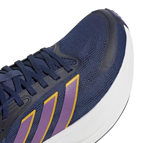 adidas Damen Response 2 Running Shoes, Dark Blue/Purple Burst/Crew Yellow, 38 2/3 EU – Ansicht 4