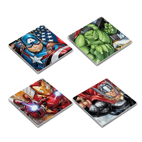 Egan Avengers sous-Verres Set de 4