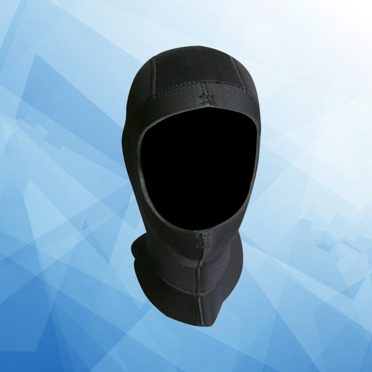 WOONEKY Capucha de Neopreno para Submarinismo Protección Térmica y UV Diseño Ajustado para Adultos para Surf Buceo y Color Negro