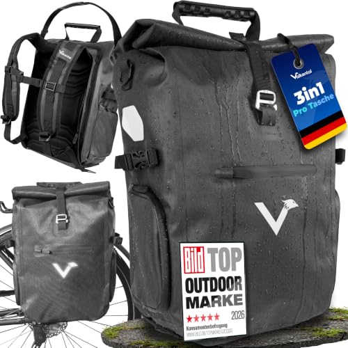 Valkental ValkPro 3-in-1 Fahrradtasche
