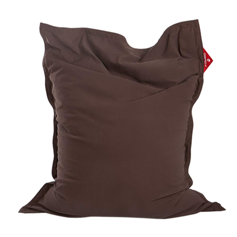 Saco de Asiento Indy, con relleno y schadstoffgefprüfte EPS toxproof microperlas, 140 x180 cm Indoor – Puf XXL, Nuevo, marrón oscuro