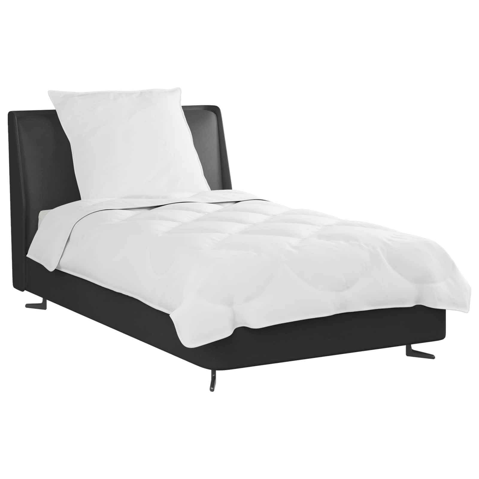 Generico Set di Piumoni con Cuscino 2 PCS Bianco Microfibra,Biancheria,Lenzuola e Coperte,Trapunte e piumini-3376809