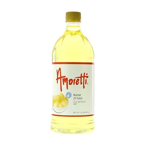 Miniatura 3 de Amoretti - Extracto de mantequilla soluble en aceite de 2 onzas - Altamente concentrado y perfecto para aplicaciones de pastelería o salados, sin