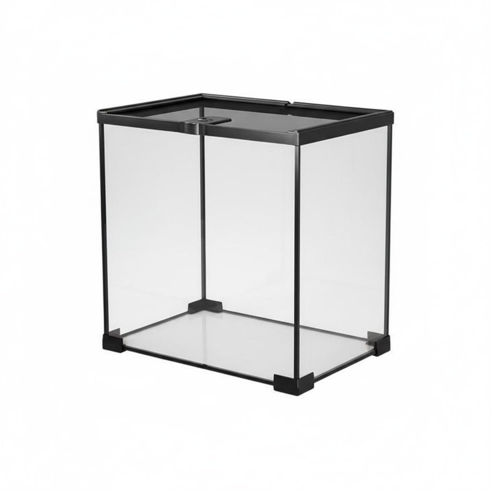 Terrario per Rettili Vivario Teche Terrario Acquario con Vetro Nitido E Serratura di Doppia Antifuga Adatto per Osservazione Domestica Allevamento da, 30-20-30cm
