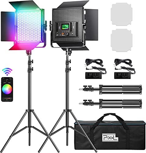 セール中】 LEDビデオライト RGBカラーライト Amazon | LED