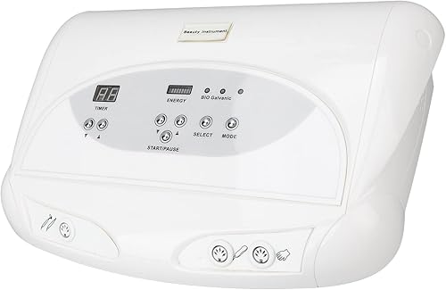 Miniatura 5 de Dispositivo de elevación facial de electrodos, BIO Pore Máquina de apriete de piel eléctrica Previene el envejecimiento 2 cabezales de masaje para