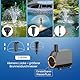 Biling 2500 l/h Teichfilter mit UV Klärer, 40W Teichfilter Komplettset mit Pump, Teichpumpe mit Filter Set zur Teichreinigung Wasserpflege bis 4000L Gartenteich Pool Outdoor schöne Wasserlandschaft