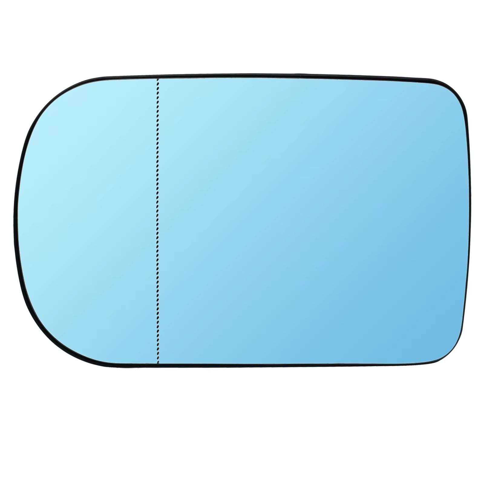 Universelles Spiegelglas Kompatibel Mit Für 5 Series E39 2000 2001 2002 2003, Fahrer- Und Beifahrertür-Seitenspiegelglas Beheizt Blau Mit Platte