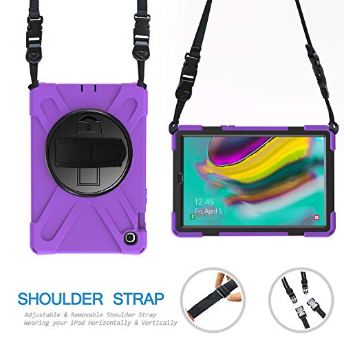 Étui Galaxy Tab S5e 10.5 antichoc violet pour éviter les chutes de tablette - 3